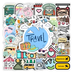 Stickers Decorativos de Viaje