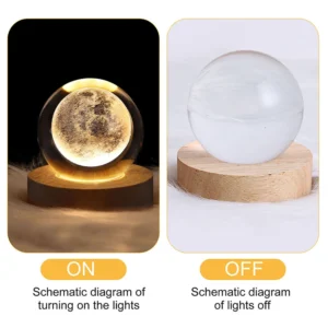 Lámpara de Bola de Cristal 3D - Imagen 28